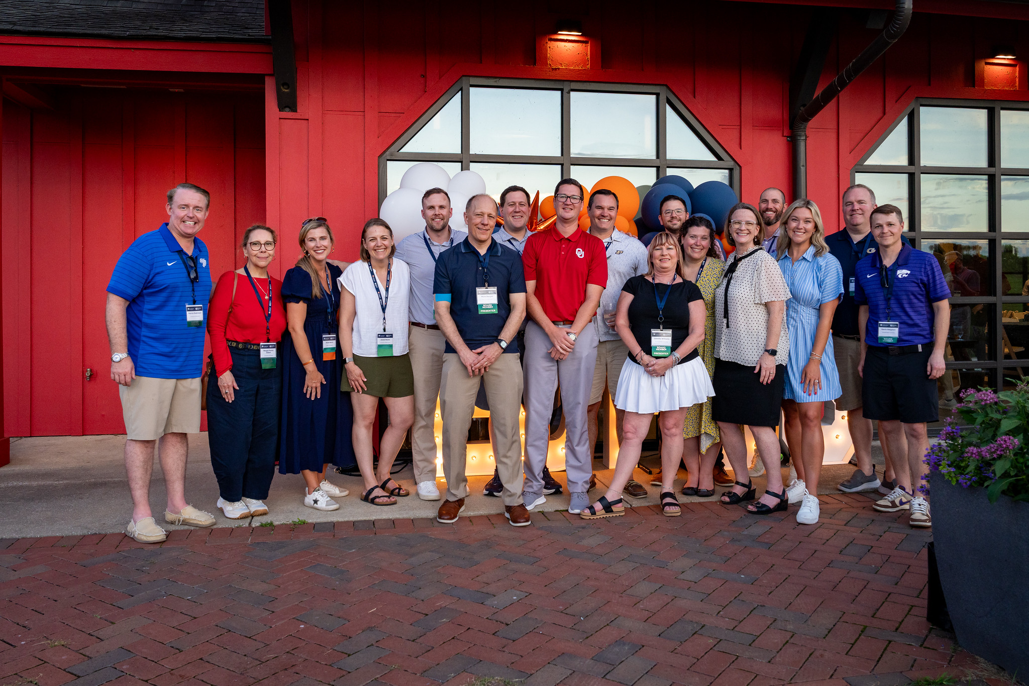 EDF conference attendees connecting